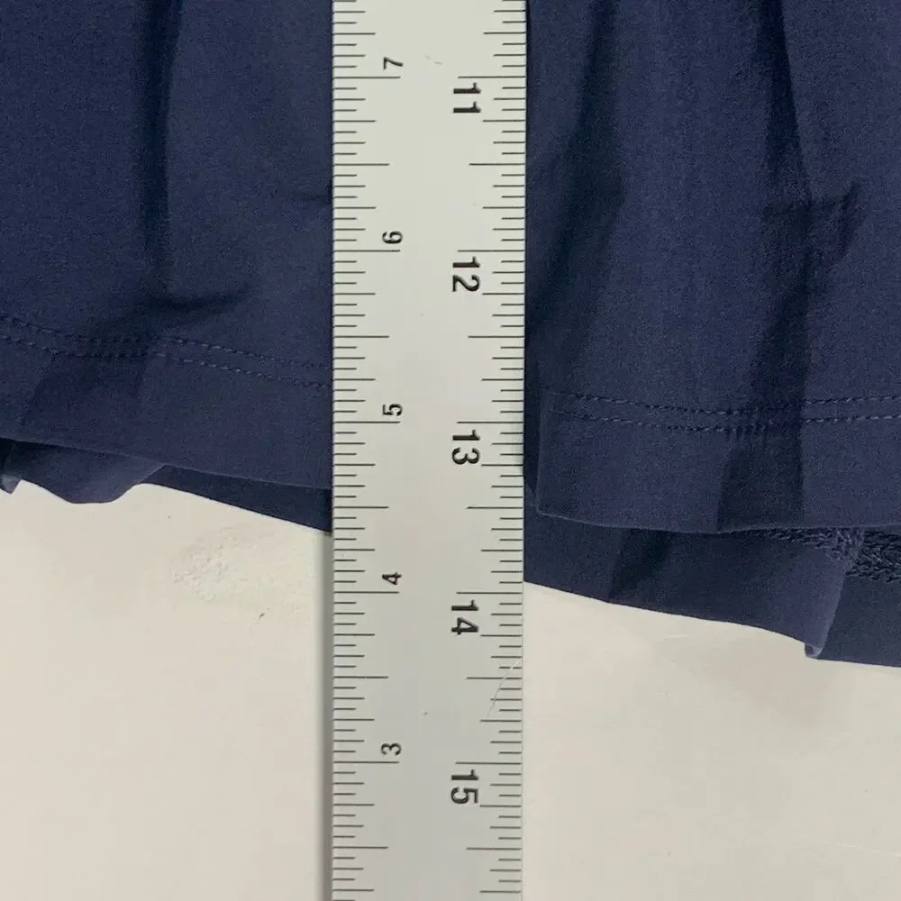 Athleta Girl Pleat Perfect Skort XL Girl Navy Mini Active Sports